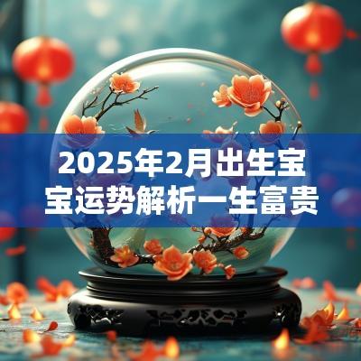 2025年2月出生宝宝运势解析一生富贵吉祥好名搭配