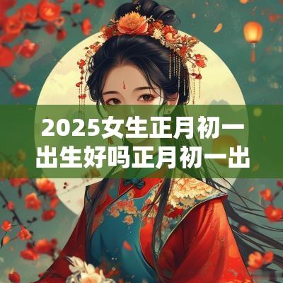 2025女生正月初一出生好吗正月初一出生的女孩取名