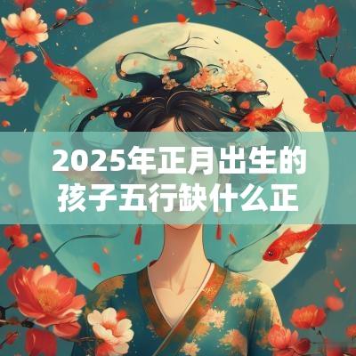 2025年正月出生的孩子五行缺什么正月出生宝宝取名
