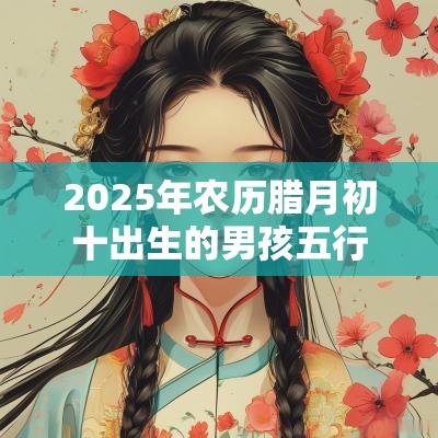 2025年农历腊月初十出生的男孩五行缺吗取名有特点