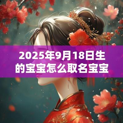 2025年9月18日生的宝宝怎么取名宝宝好名字推荐