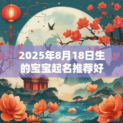 2025年8月18日生的宝宝起名推荐好寓意名字大全