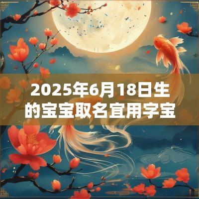 2025年6月18日生的宝宝取名宜用字宝宝取名要点