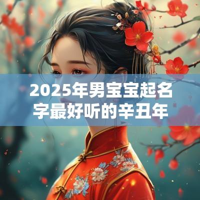 2025年男宝宝起名字最好听的辛丑年新生儿取名最佳