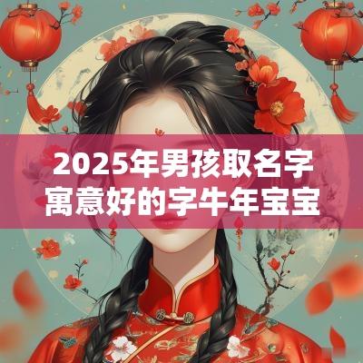 2025年男孩取名字寓意好的字蛇年宝宝取名名字解析