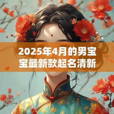 2025年4月的男宝宝最新款起名清新俊逸的男生名字