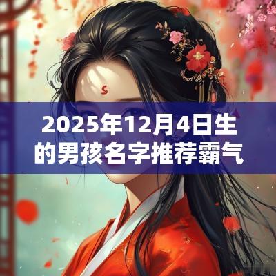 2025年12月4日生的男孩名字推荐霸气的男孩名字