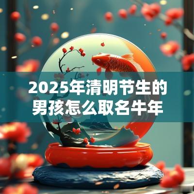 2025年清明节生的男孩怎么取名蛇年取名男孩最高分