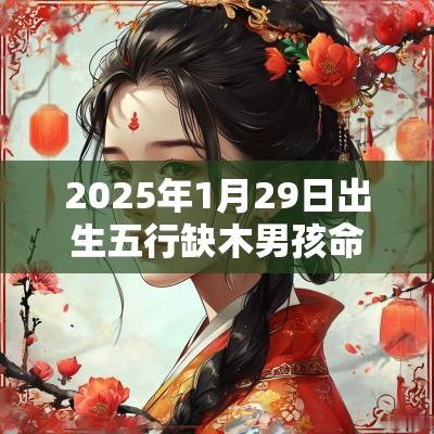 2025年1月29日出生五行缺木男孩命运与八字取名字
