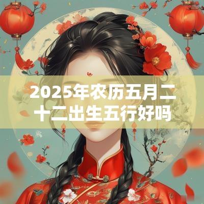 2025年农历五月二十二出生五行好吗根据五行取名字