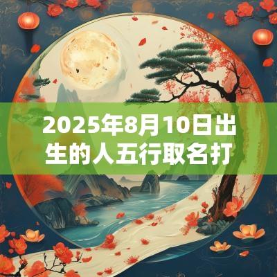 2026年8月10日出生的人五行取名打分最佳宜用字