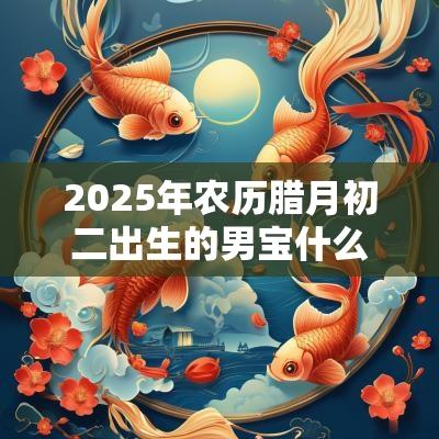 2025年农历腊月初二出生的男宝什么命缺木免费取名