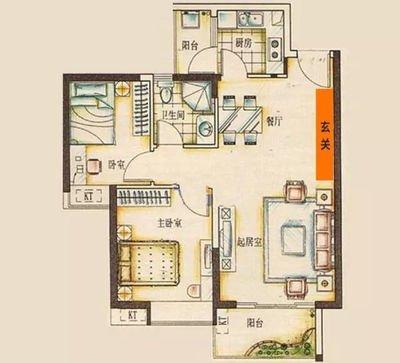 不聚财的家居户型 你一定要来看看