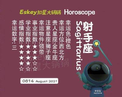 Eskey2025年8月十二星座运势