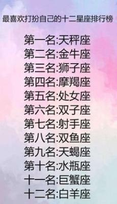 什么星座爱打扮 就是很喜欢打扮的人
