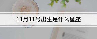 11月11日出生命运如何和星座是什么