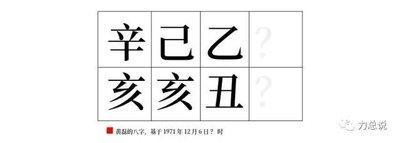 1971年12月6日晚上23-24点出生性格、运势和命运
