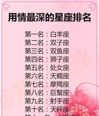 12星座美女排行榜 哪几个星座是美女