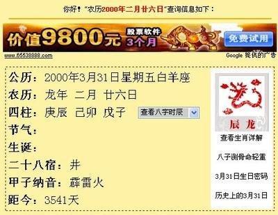 1982年3月29日晚上19-21点出生性格、运势和命运