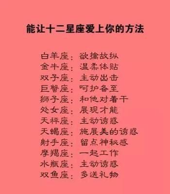 从这几点分析出狮子座的男生是否花心
