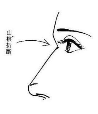 从面相学来看山根代表什么 山根低的人命运好吗
