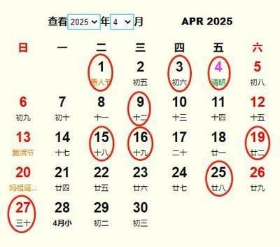 2025年农历三月三十是黄道吉日好日子吗