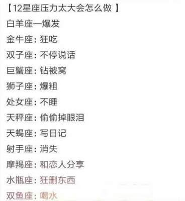 十二星座中最能吃苦的四大星座是不是你