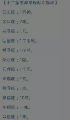 十二星座智商，十二星座的智商高不高