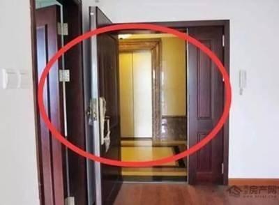 大门对电梯门有什么不好 对住宅风水有何危害