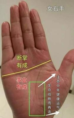 女人右手断掌会怎么样 分析右手断掌女人的一生