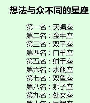 哪个星座比较沉默 沉默应对一切的人