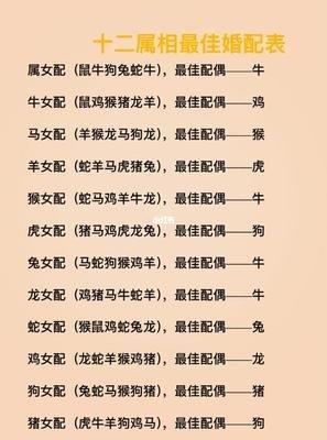 女属马的属相婚配表 女属马的最佳另一半