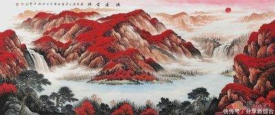 哪些内容出色的山水画可以用于催旺风水
