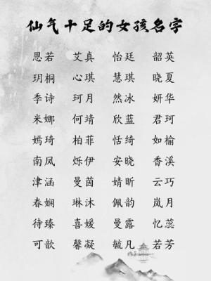 好听特别的女孩名字 教你起特别好听的女孩名字