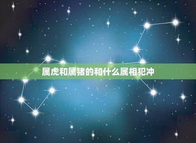 属相虎和哪个属相犯冲 属虎的人和什么属相犯冲