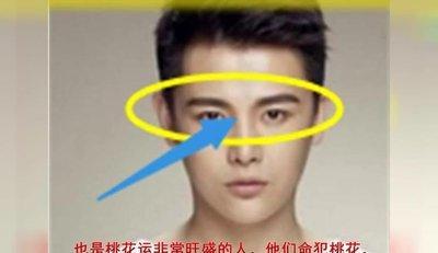 常见的男性桃花面相特征介绍桃花运好