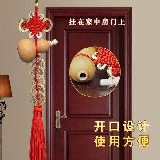 房门对房门五帝钱应该挂在哪里效果最佳