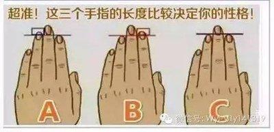 手指长短都代表什么性格 手指长短与性格的关系