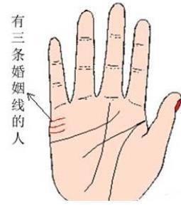 手相三条婚姻线详解 婚姻线手相说明什么