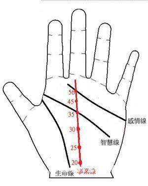 手相图解大全女事业线 女人手相事业线该怎么看