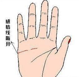 手相感情线图解分析大全 感情线手相如何看