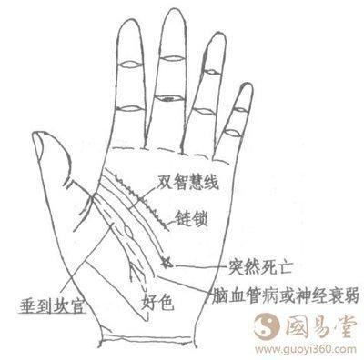 手相智慧线断开图解 智慧线断开意味着什么