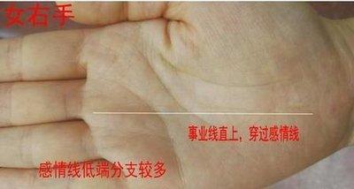 感情线和事业线完全平行的含义是什么