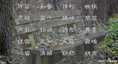 2025年女孩起名：从诗词当中选择合适的名字