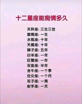 天蝎座男生最配的星座 天蝎男与哪几个星座配对