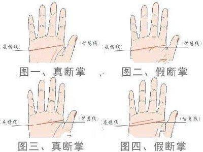 断掌手相图解大全女 女人断掌有什么含义