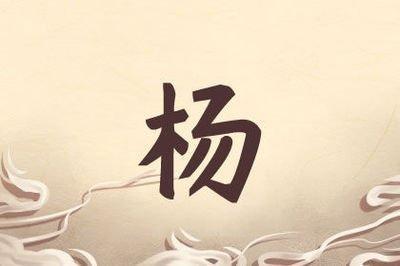 杨姓起名字大全 怎么给姓杨的人起名字