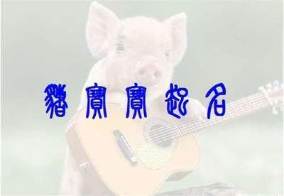 猪宝宝取名最好用的方法有哪几种 好方法绝对值得拥有