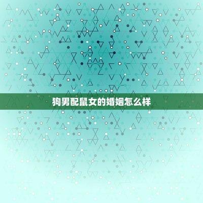 狗女鼠男属相配对 属狗女和属鼠男配吗真的合适吗