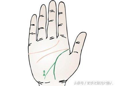 生命线分叉图解 生命线分叉代表着什么
